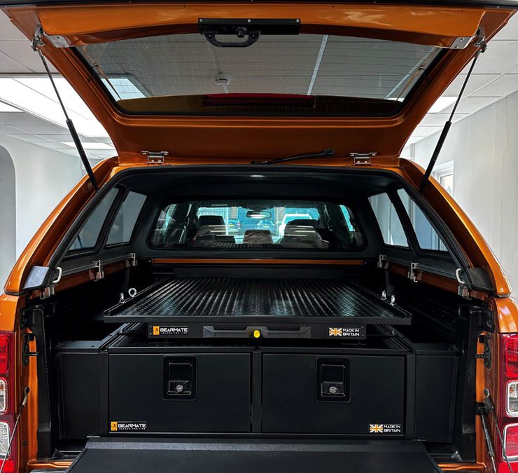 Transform your workspace on wheels with Gearmate’s Ford Ranger solutions